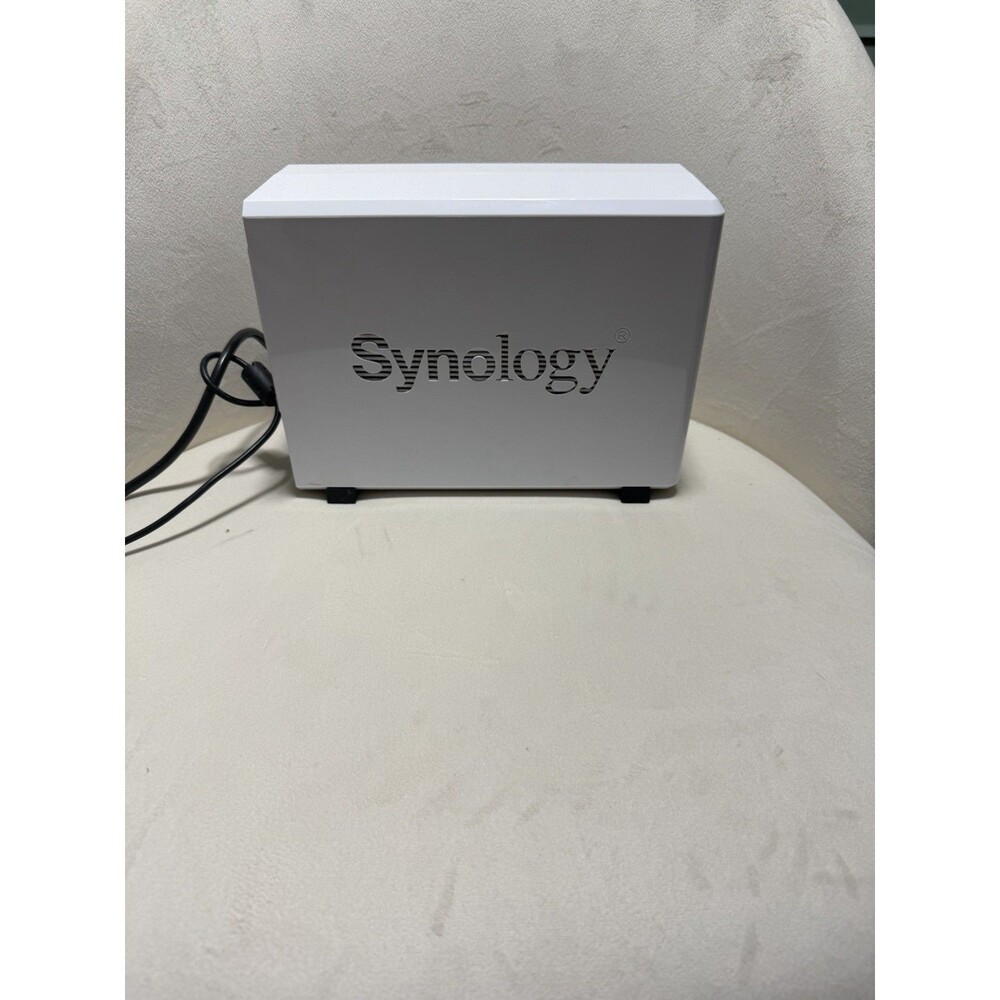 Synology DS218j 2-Bay NAS DiskStation Diskless White Tested Working